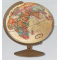 Franklin Antique Ocean Desk Globe w/ Political Boundary Markings